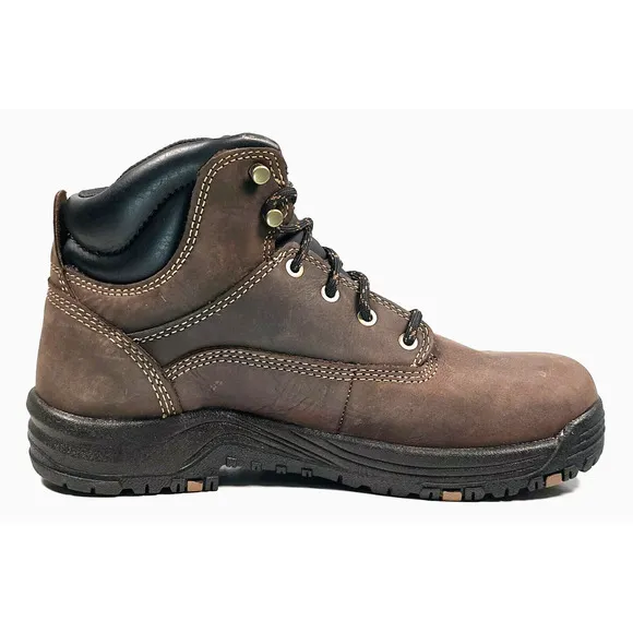 Danner Womens Sz 6.5 W Caliper 5&quot; Brown Leather Waterproof Work Boots 19460 USA