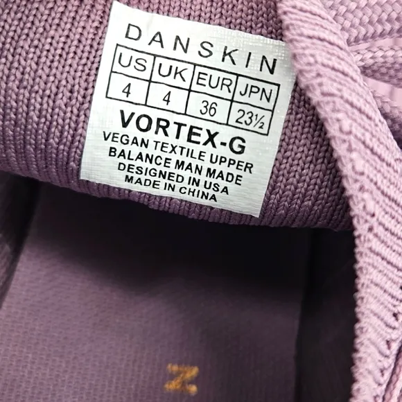 Danskin Girls Purple Sneakers