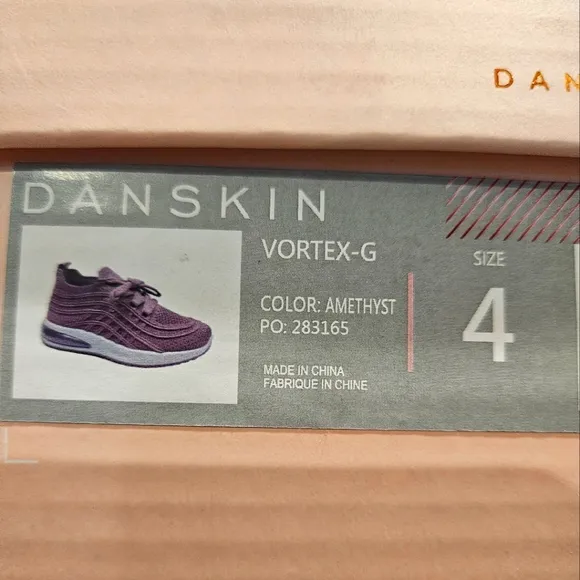 Danskin Girls Purple Sneakers