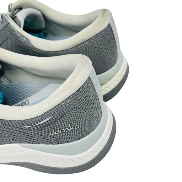 DANSKO Gray Pace Mesh Sneakers Shoes Sz 41 10.5 Walking Running Arch Support