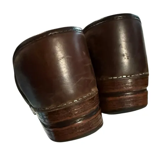 Dansko professional antique brown oiled leather clog work shoes EU 44 10.5-11
