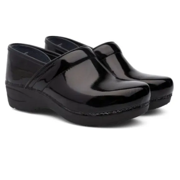 Dansko Professional XP 2.0 Black Patent Leather Clogs Women’s 41 (10.5-11) Wide