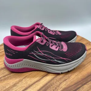 Dansko Shoes Womens Size 7.5 / 38 Pace Mesh Black/Berry Walking Comfort