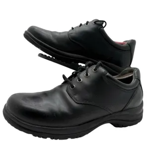 Dansko Walker Mens 11.5 (45) Black Leather Oxford Shoes Casual Slip Resistant