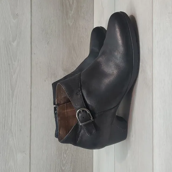 Dansko Women Darbie Comfort Low Ankle Leather Heels shoes sz 40/9.5-10