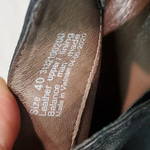 Dansko Women Darbie Comfort Low Ankle Leather Heels shoes sz 40/9.5-10