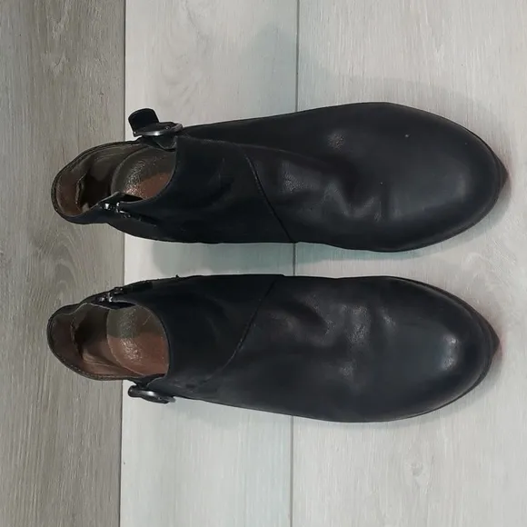 Dansko Women Darbie Comfort Low Ankle Leather Heels shoes sz 40/9.5-10