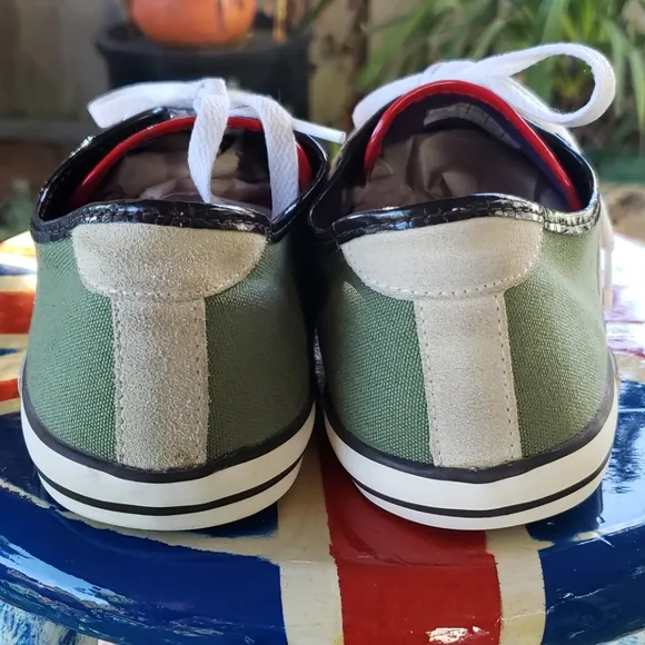 D.A.T.E. Premium Suede and Canvas Sneakers size 9