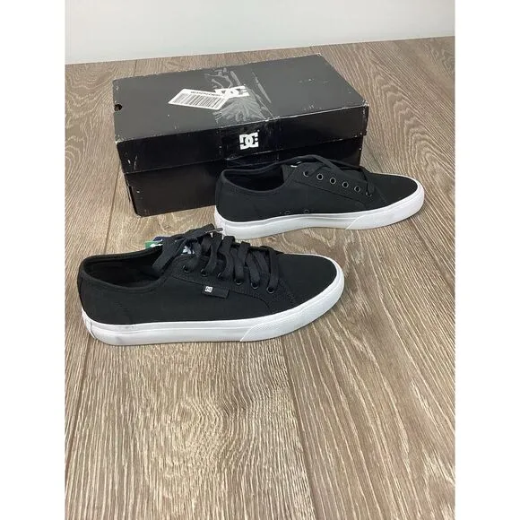 DC Shoes Unisex Manual‎ Shoes Black/White - ADYS300591-BKW, Black/White NEW
