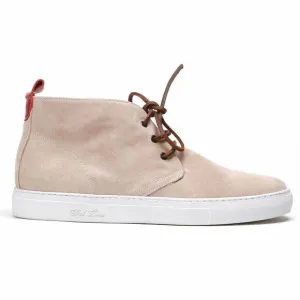 Del Toro Italy made women Chukka Sneakers Suede leather Beige size 6