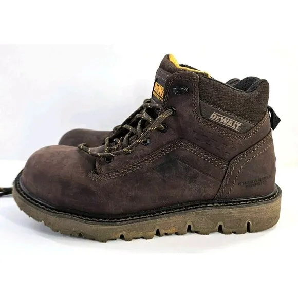 DEWALT Boots Rochester Flex Nano Composite Toe Womens Size 7 Non-slip Waterproof