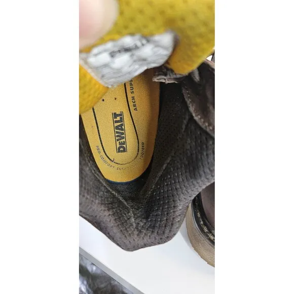 DEWALT Boots Rochester Flex Nano Composite Toe Womens Size 7 Non-slip Waterproof