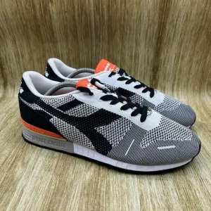 Diadora Titan Weave Men's Size 10.5 Gray Black Casual Running Shoes Sneakers‎
