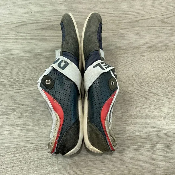 Diesel Loop Leather Low Casual Sneakers Shoes Men's 45 US 11.5