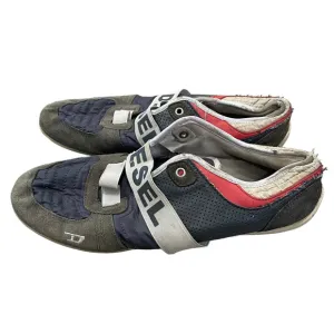 Diesel Loop Leather Low Casual Sneakers Shoes Men's 45 US 11.5