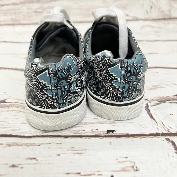 DISNEY PARKS Authentic All Over Print Men’s Shoes Sz 7