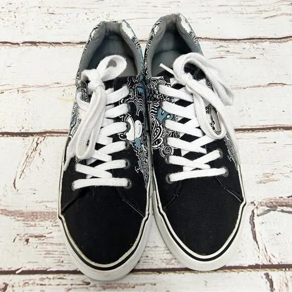 DISNEY PARKS Authentic All Over Print Men’s Shoes Sz 7