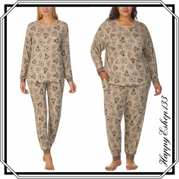 Disney Winnie the Pooh Lounge PJ Set 2-Piece NWT
