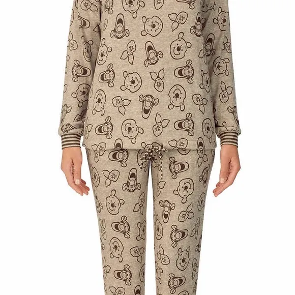 Disney Winnie the Pooh Lounge PJ Set 2-Piece NWT