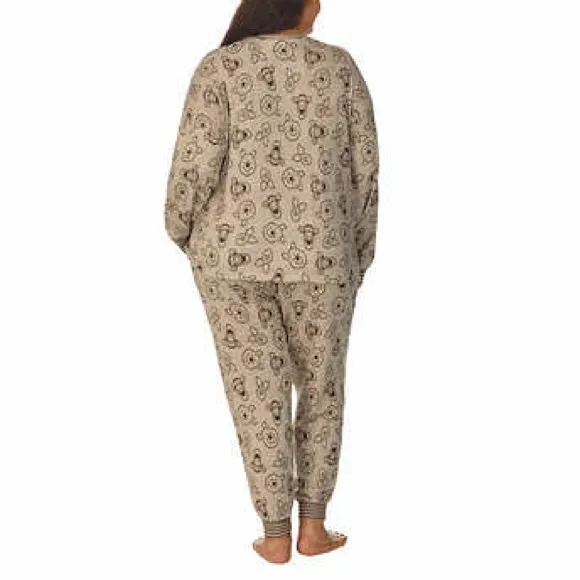 Disney Winnie the Pooh Lounge PJ Set 2-Piece NWT