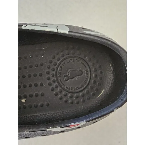 Disney X Native Unisex Black Mickey Mouse Slip On Water Shoes Size M 12 / W 14