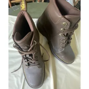 Doc Martin Air Wair Brown Boots- Size 12 Mens-‎ Awesome Condition