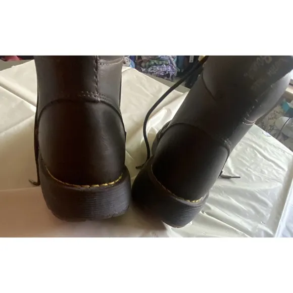 Doc Martin Air Wair Brown Boots- Size 12 Mens-‎ Awesome Condition