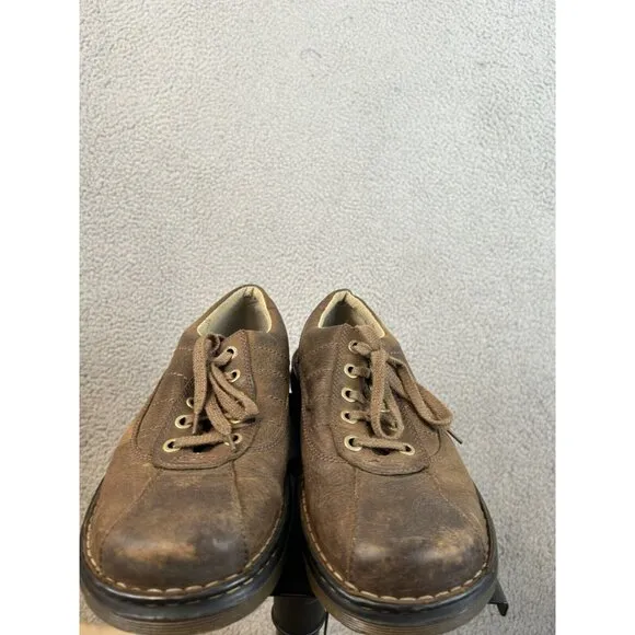 Dr DOC Martens Shoes Men’s Size 11 Brown Y2K Leather Chunky Work Grunge boots