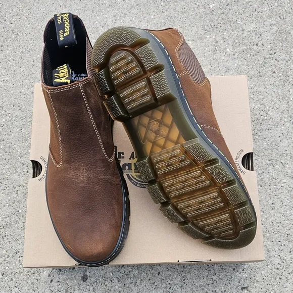 Dr Martens Air Wair Hardie leather waterproof shoes Men's 13