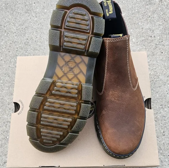 Dr Martens Air Wair Hardie leather waterproof shoes Men's 13