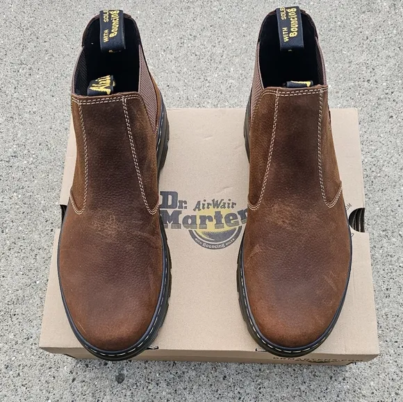 Dr Martens Air Wair Hardie leather waterproof shoes Men's 13