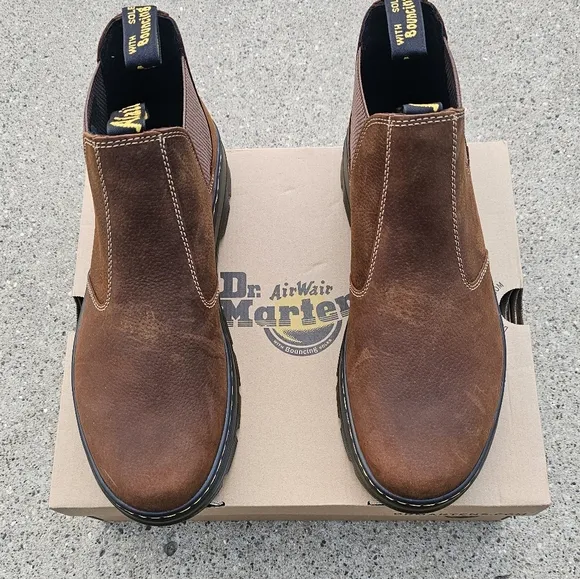 Dr Martens Air Wair Hardie leather waterproof shoes Men's 13
