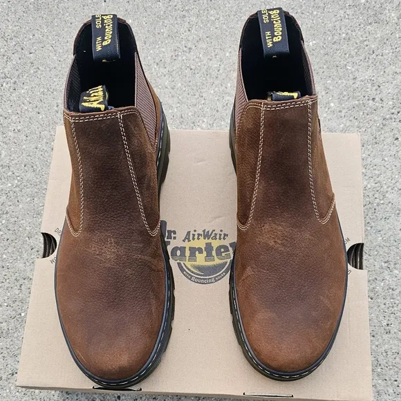 Dr Martens Air Wair Hardie leather waterproof shoes Men's 13