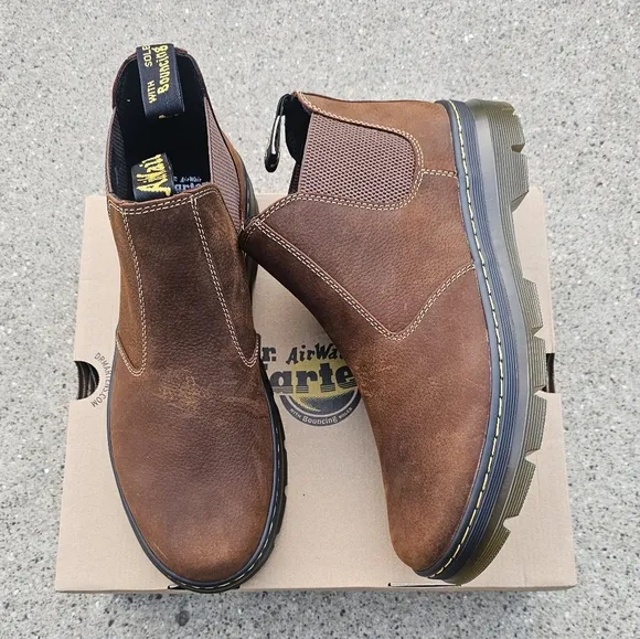 Dr Martens Air Wair Hardie leather waterproof shoes Men's 13