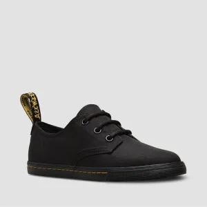 Dr. Martens airwair black canvas Santanita junior sneakers size 1
