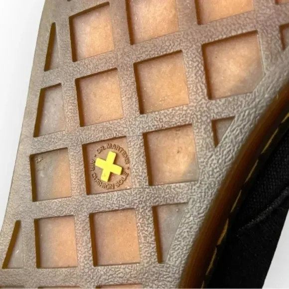 Dr. Martens Canvas Aldstud Bronze Studded Sneakers 6