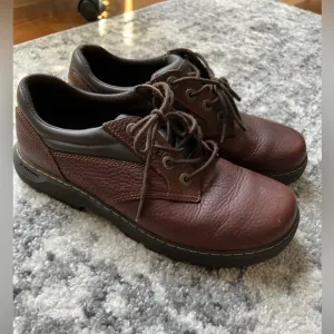 Dr Martens Men's Casual Oxford Work Shoes Brown