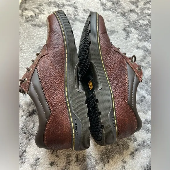 Dr Martens Men's Casual Oxford Work Shoes Brown