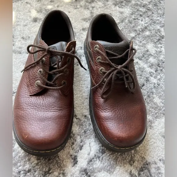 Dr Martens Men's Casual Oxford Work Shoes Brown