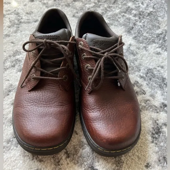 Dr Martens Men's Casual Oxford Work Shoes Brown