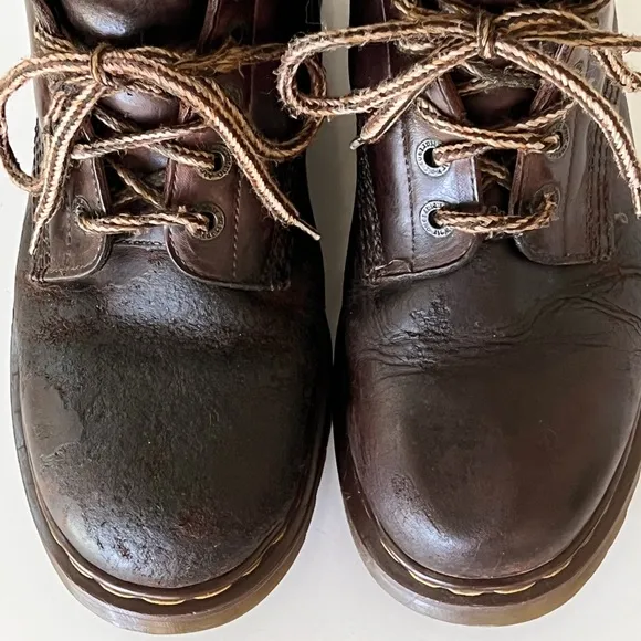 Dr Martens Vintage Brown Leather 8283 Men’s Hiking Boots Made In England