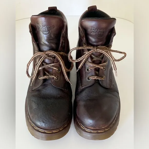 Dr Martens Vintage Brown Leather 8283 Men’s Hiking Boots Made In England