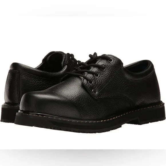 Dr. Scholl's Shoes Men's Harrington II Slip Resistant Work Oxford