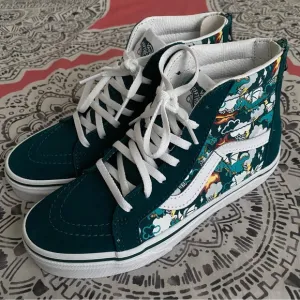 Dragon Hi Top Teal Vans
