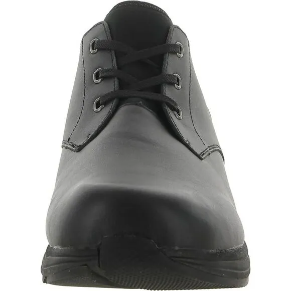Drew Mens Armstrong Black Leather Flats Lifestyle Oxfords Shoes New