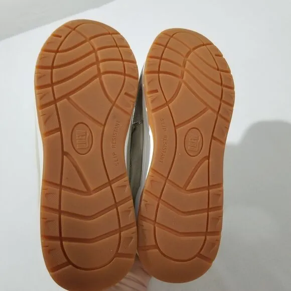 Drew Shoes Womens 7 W Tuscany Beige Suede Athletic Cream Suede Leather