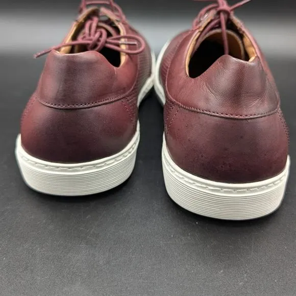 Driver Club USA Shoes Mens 9.5 Leather Brooklyn Mini Basket Wing tip sneaker