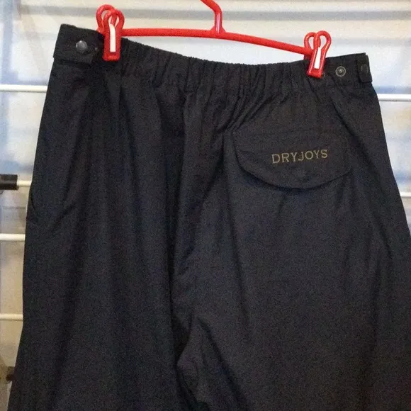 Dryjoys Black Waterproof Golf Pants