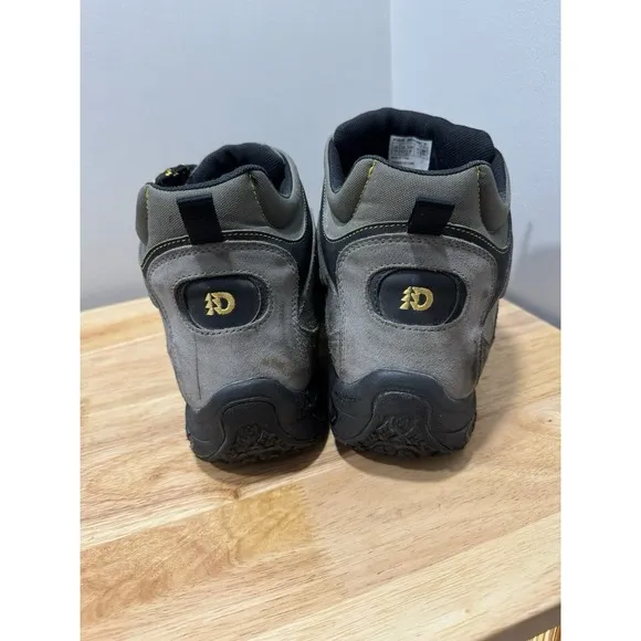 Dunham Cloud Boots Mens 15 2E Gray Leather Waterproof Hiking Work Lace Gorpcore