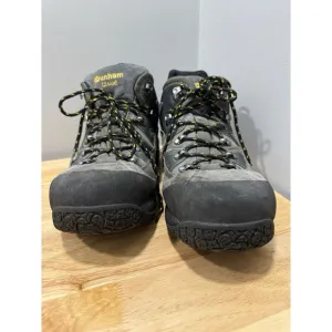 Dunham Cloud Boots Mens 15 2E Gray Leather Waterproof Hiking Work Lace Gorpcore